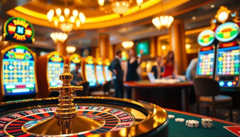 Experience thrilling moments of game bài đổi thưởng at this vibrant roulette table, filled with excitement and colorful chips.