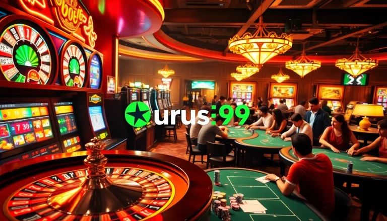 Experience the excitement of urus99 live casino with engaging games and vibrant roulette.