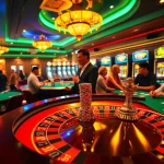 Experience the excitement of winning at 789P casino tables with vibrant games and colorful chips.