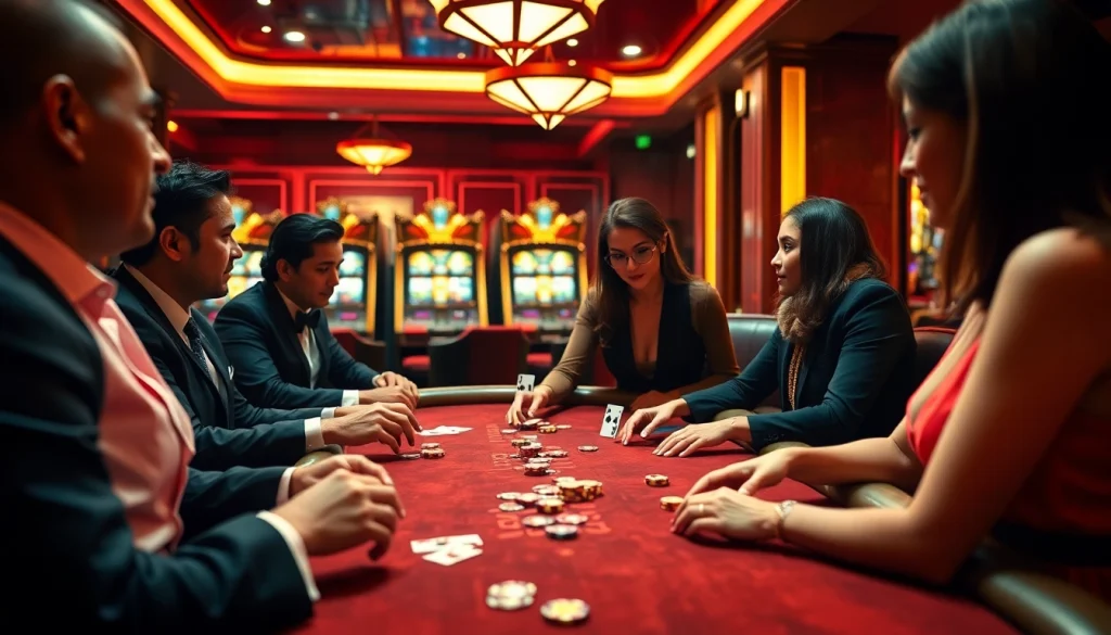 Engage in sexy AI chat with a live dealer at a thrilling poker table.