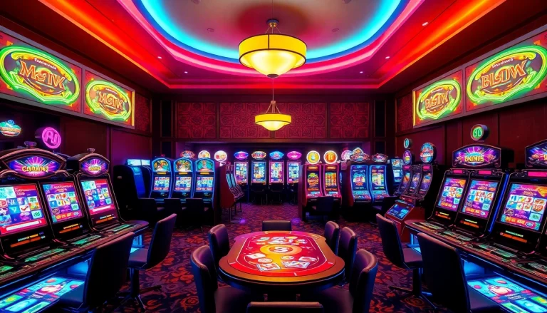 Menyaksikan kemenangan di situs slot gacor dengan mesin modern di kasino yang meriah.